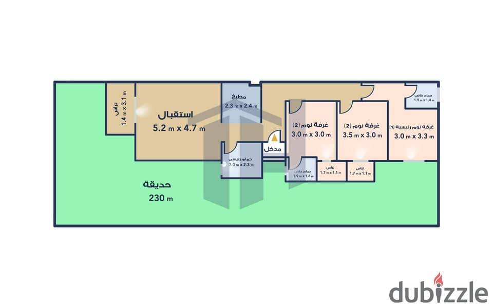 Senior chalet for resale 127 sqm + garden 230 sqm (Telal Soul) North Coast 4