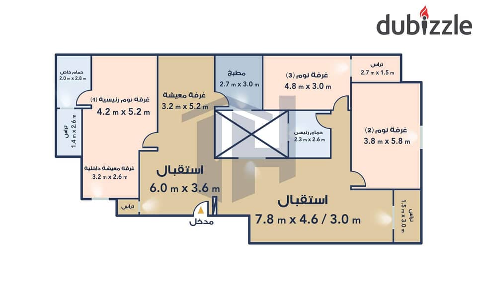 شقة للبيع 230م ميامي ( ش عمرو بن العاص ) 4