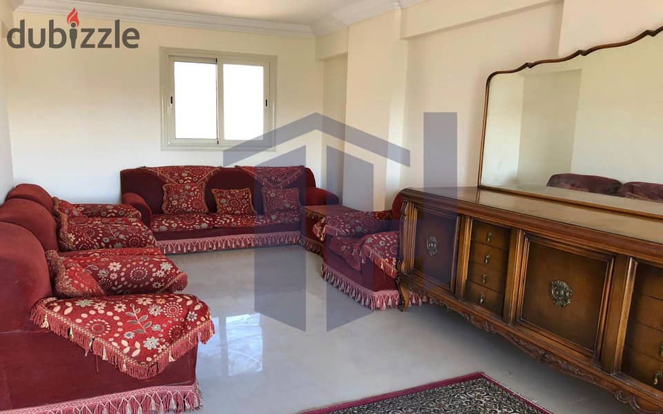 Furnished apartment for rent, 130 sqm, El Shatby (steps from the tram) - 1