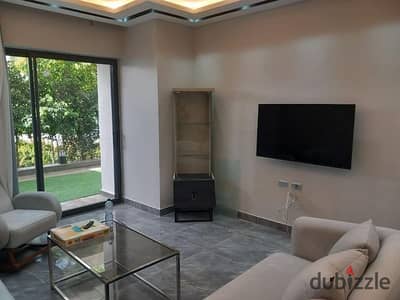 شقة أمام مونتن فيو أرضي بجاردن الترا سوبر لوكس Apartment infront of Mountain View, Ground Floor