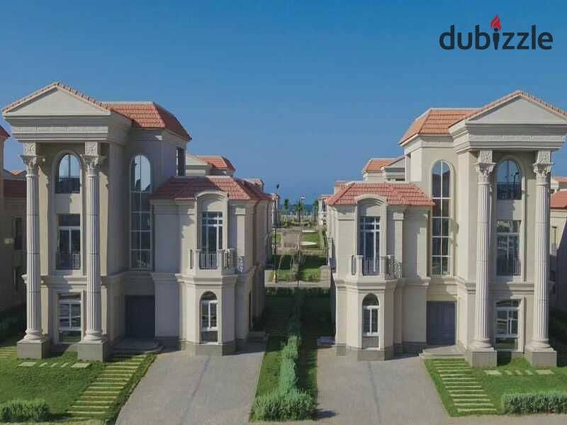 قصر بتصميم اوروبي راقي على البحر 502م استلام فوري متشطب بالكامل في زاهيه - Finished  | Luxury Palace sea view ( ready to Move ) European design ,Zahya 4