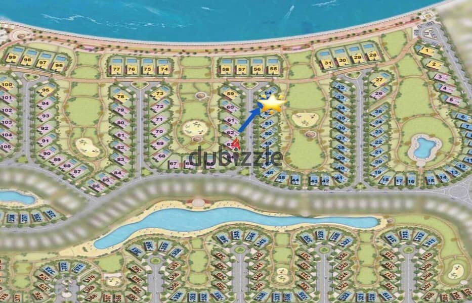 Villa shot for sale 481m Ultra Luxe Mazarine New Alamein in front of the Al Masa Hotel 6