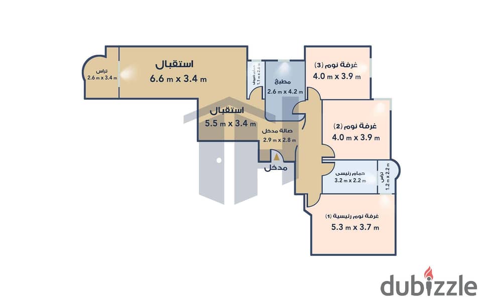 Apartment for sale 186m Smouha (Edmond Fremont) 4