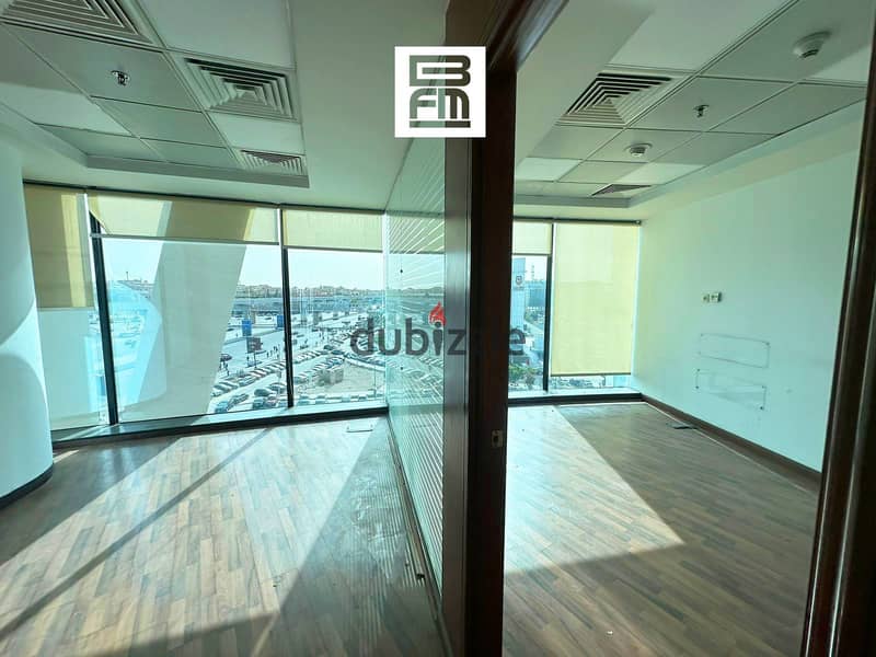 Fully finished office for rent in 5th settlement with high traffic and easy accessibility 2