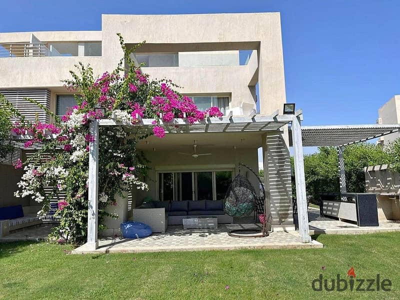 شالية 102م للبيع في هاسيندا الساحل الشمالي مقدم 5% بالتقسيط على 10سنين 102m chalet for sale in Hacienda North Coast 5%Dp and installments over 10years 4