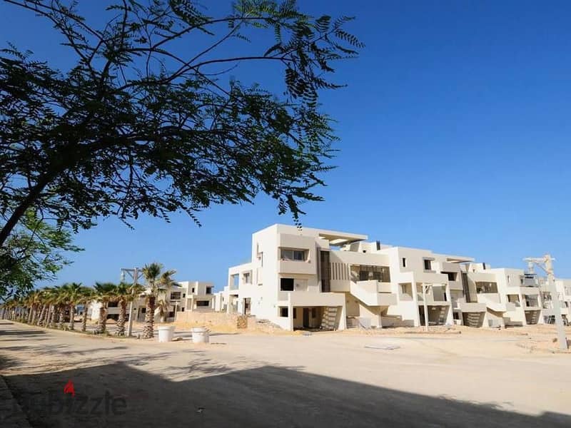 شالية 102م للبيع في هاسيندا الساحل الشمالي مقدم 5% بالتقسيط على 10سنين 102m chalet for sale in Hacienda North Coast 5%Dp and installments over 10years 9