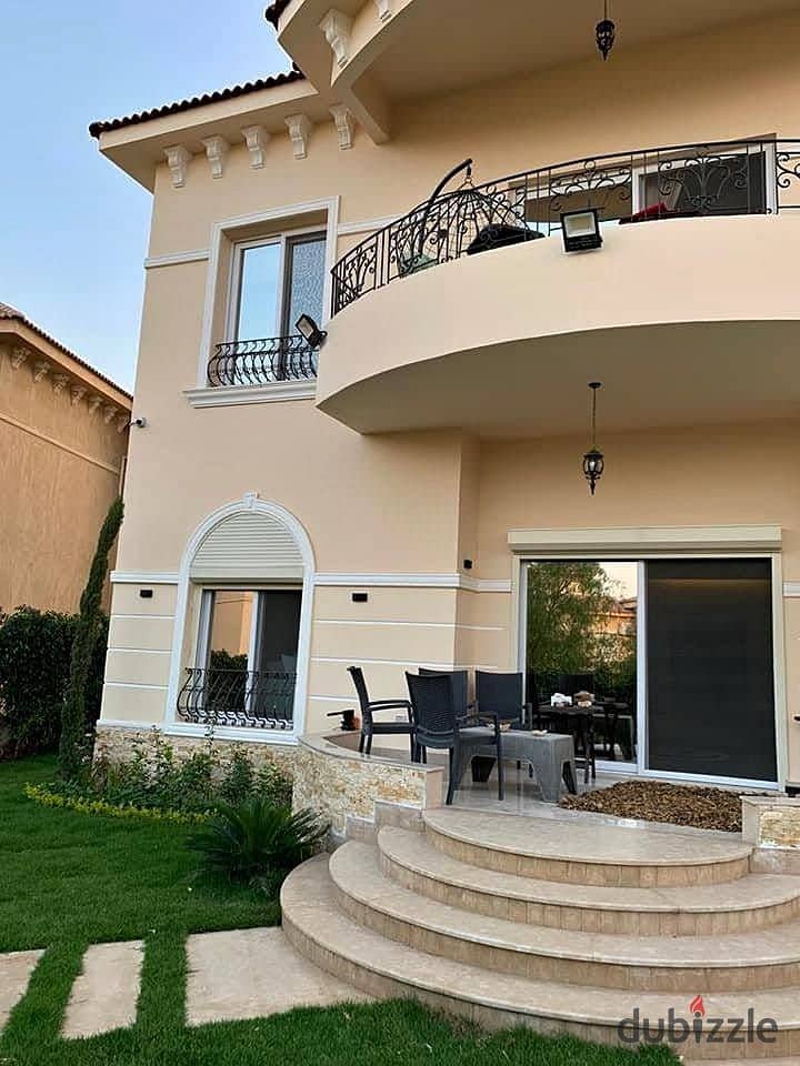 villa ready to move for sale in patio 5 lavista/ فيلا للبيع استلام فوري في لافيستا الشروق 4