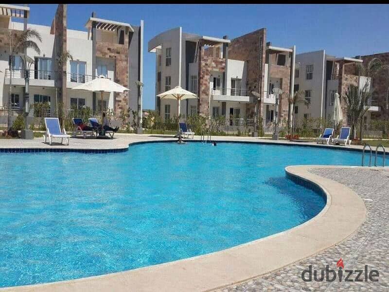 Chalet for sale, ultra super luxury finishing, inside Marseille Beach شاليه للبيع تشطيب الترا سوبر لوكس داخل  مارسيليا بيتش 0