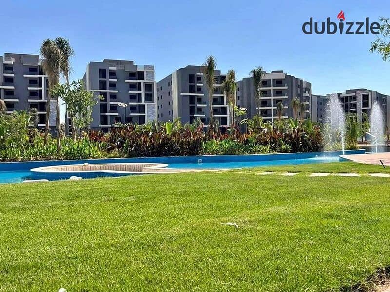 apartment for sale, ready for delivery, in 6th of October Compound, with a view of the pyramids  شقه لقطه للبيع جاهزه للاستلام كمبوند 6 اكتوبر بفيو ال 9