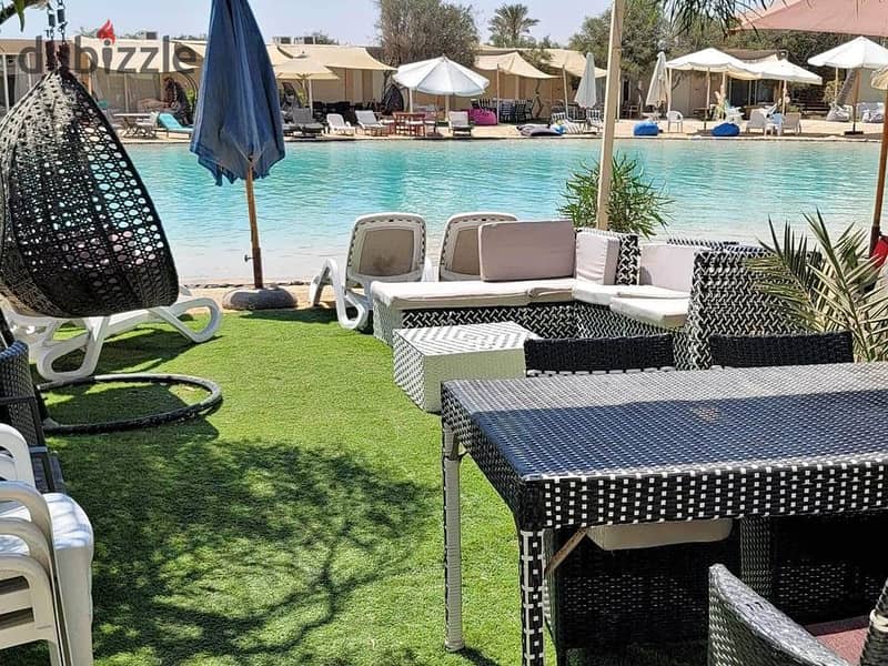 شاليه متشطب للبيع في هاسيندا الساحل الشمالي بالتقسيط hacienda north coast 6