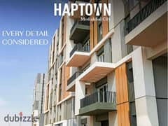 Ready Apartment 195m from Hassan Allam in HapTown New Cairo Lowest price 0