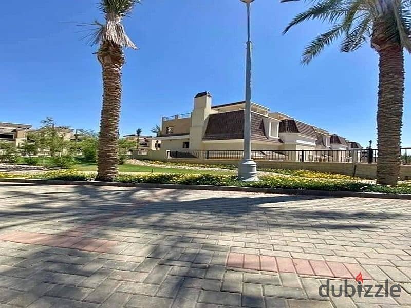 Villa shot in installments in Saray Sur F Sur compound with Madinaty 5