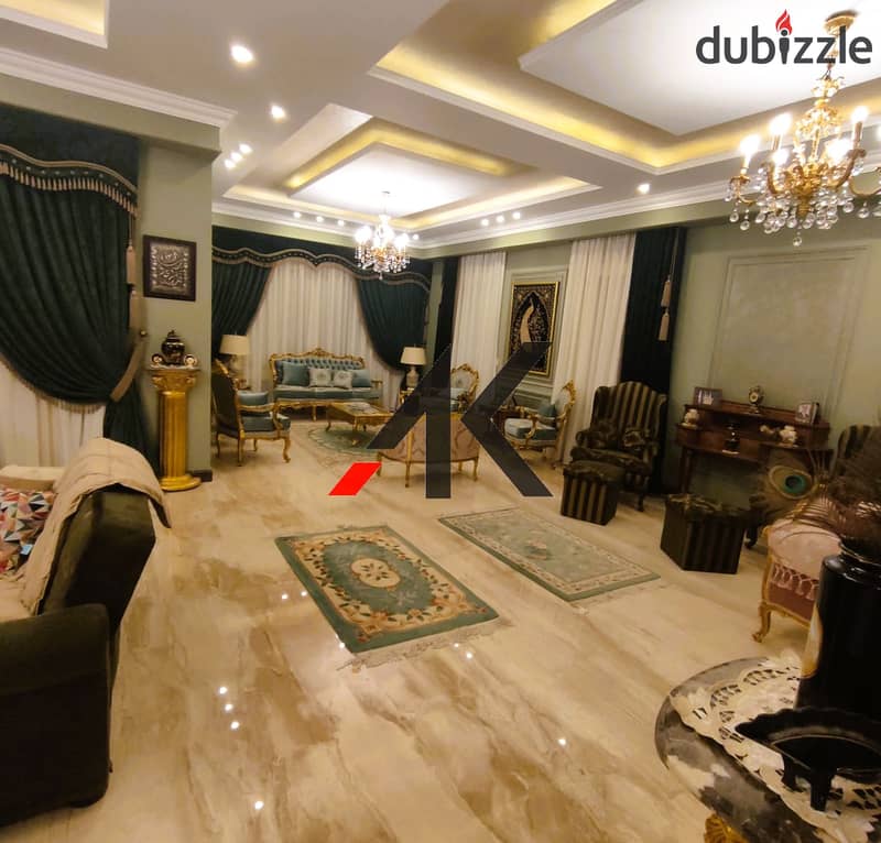 Luxury Finished Stand Alone With Pool For Sale in  Fountain park - New Cairo 4