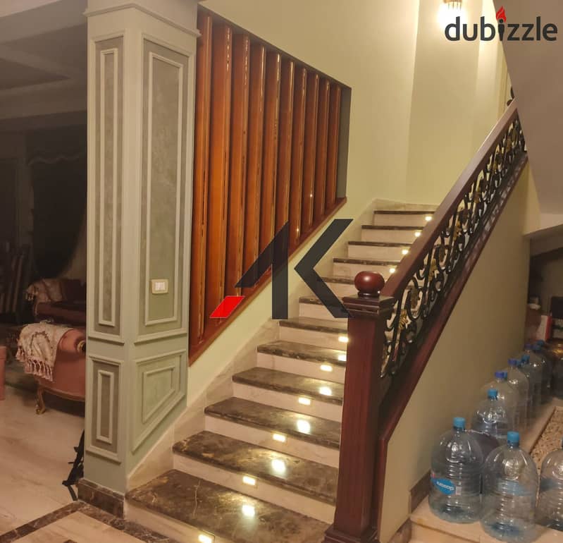 Luxury Finished Stand Alone With Pool For Sale in  Fountain park - New Cairo 9