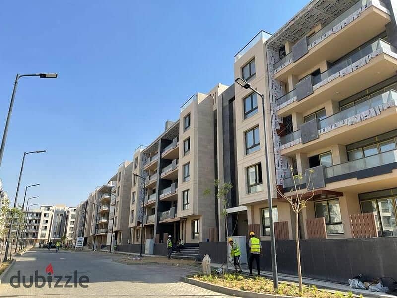 Apartment with roof for sale in Azad Compound in Fifth Settlement | Ready To Move  with view on the landscape -  4/3 finishing 5