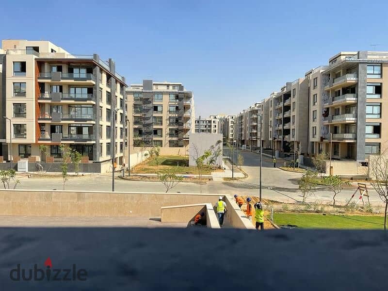 Apartment with roof for sale in Azad Compound in Fifth Settlement | Ready To Move  with view on the landscape -  4/3 finishing 10