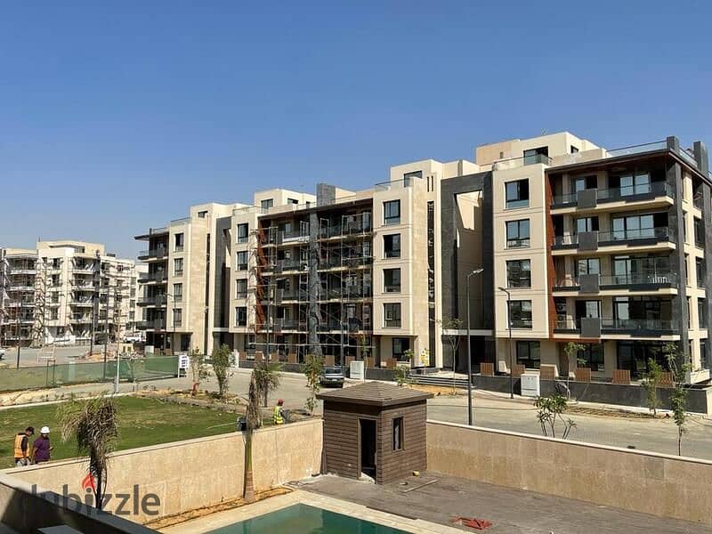 Apartment with roof for sale in Azad Compound in Fifth Settlement | Ready To Move  with view on the landscape -  4/3 finishing 15