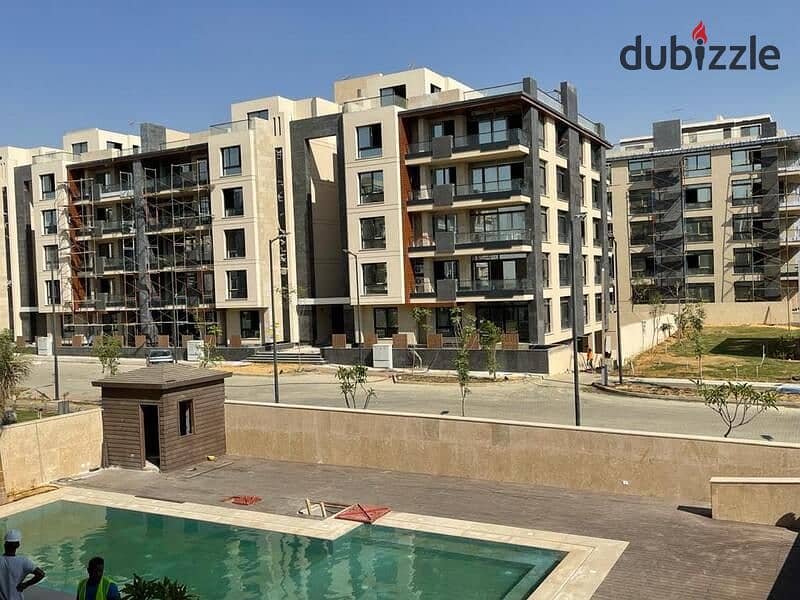 Apartment with roof for sale in Azad Compound in Fifth Settlement | Ready To Move  with view on the landscape -  4/3 finishing 18