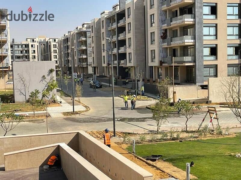 Apartment with roof for sale in Azad Compound in Fifth Settlement | Ready To Move  with view on the landscape -  4/3 finishing 19