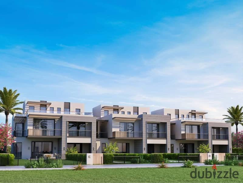 شقة  للبيع في ارقى كومباوند بالشيخ زايد ( جاردن ليكس ) بمقدم 10 % فقط  - Apartment in Garden Lakes 6 october - 6