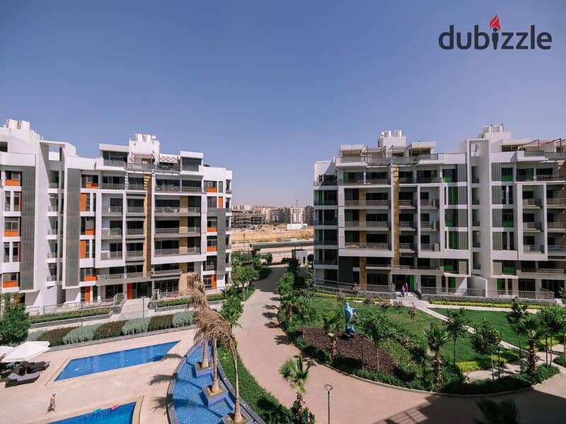 With only 15% down payment, own your apartment in Golden Square in Fifth Settlement Special cash discount 14