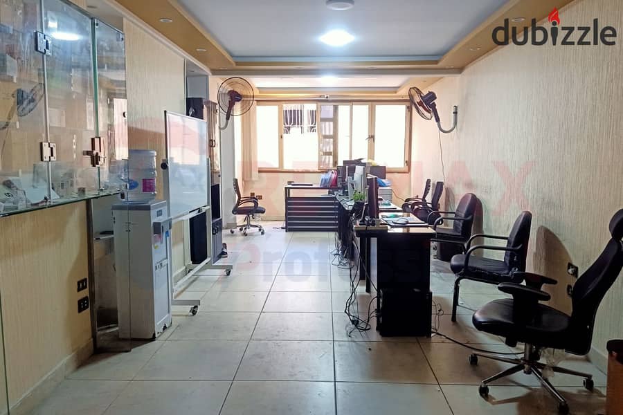 Administrative headquarters for rent furnished 200 m Roushdy (directly on Abu Qir Street) 1