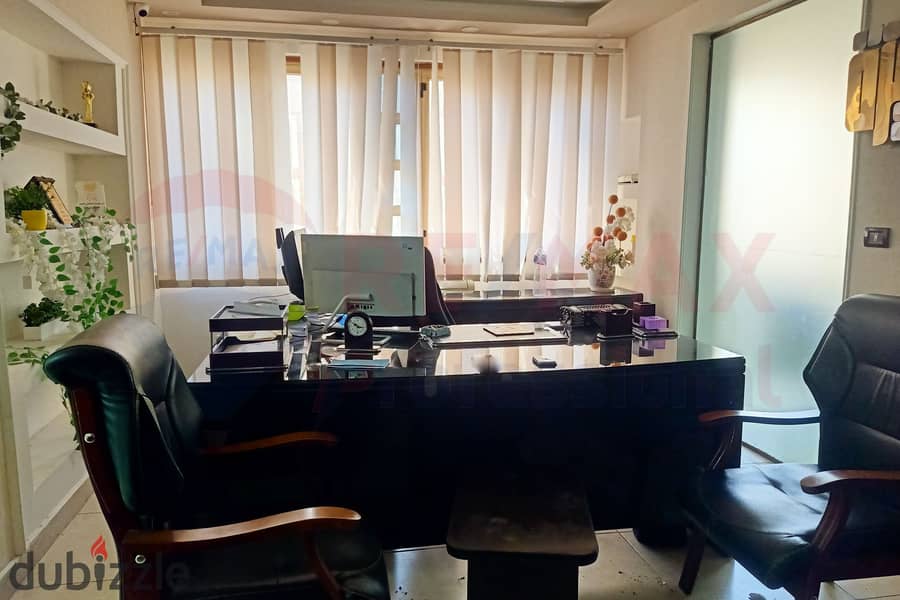 Administrative headquarters for rent furnished 200 m Roushdy (directly on Abu Qir Street) 3