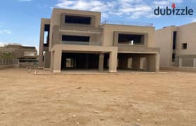 villa for sale in Palm Hills Extension compound pk2 new cairo prime location 0