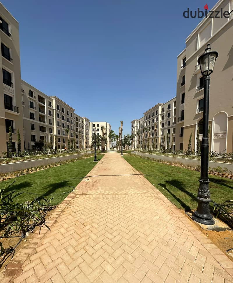 Apartment finished with air conditioners, immediate delivery in Darat Sheikh Zayed Compound - Village West 2