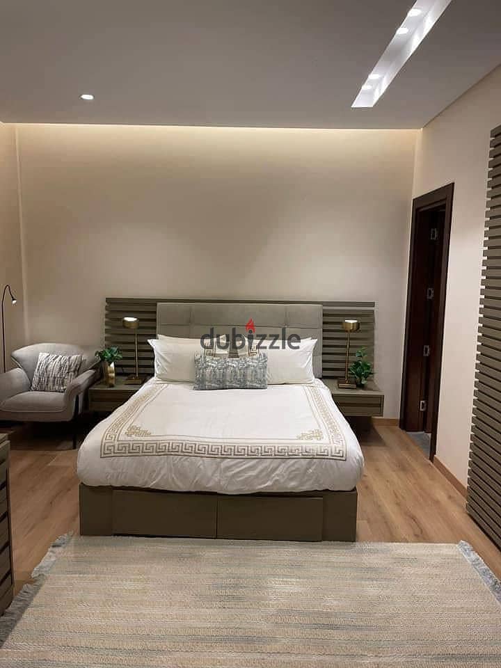 Apartment finished with air conditioners, immediate delivery in Darat Sheikh Zayed Compound - Village West El Sheikh Zayed 4