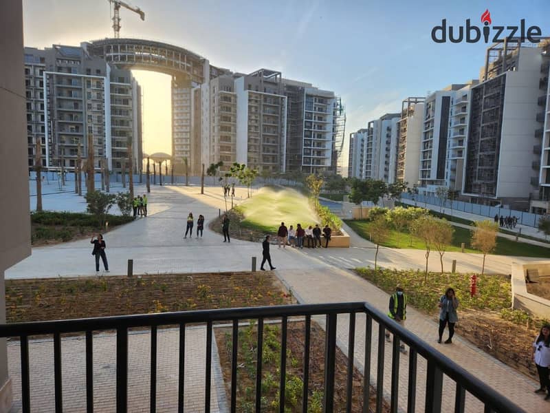 Apartment for sale, fully finished with air conditioners, in Zed West Towers, Sheikh Zayed 3