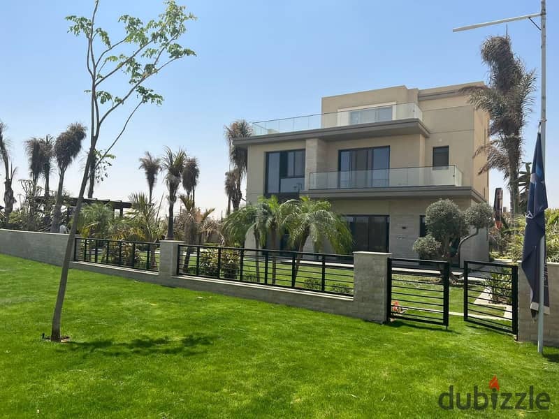 Finished villa for sale in The Estates Sodic Sheikh Zayed with the lowest down payment and installments - The Estates residence El Sheikh Zayed 2