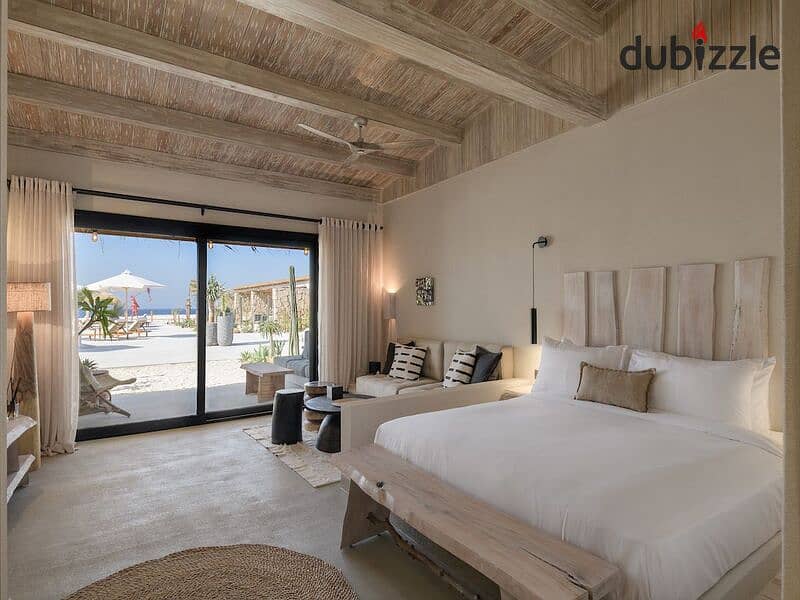 Distinctive chalet  in Ras Al-Hekma, with a view directly on the lagoon With only 5% down payment Cash discount only 40% 17