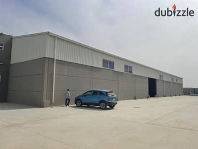 English: Factory For Sale 2,700 Sqm Ready For Operation | Engineering Activity | Licensed With Industrial Registration | 1,200 Sqm Hangar