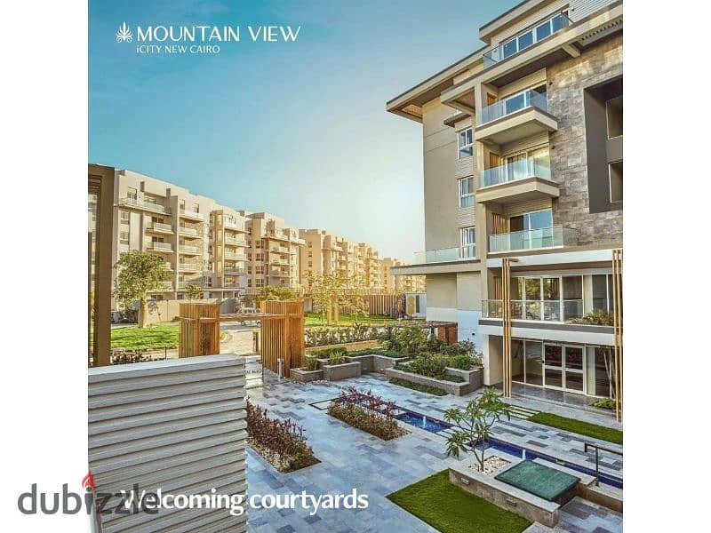 Apartment 170 m in Mountain View iCity Lagoon Phase new cairo شقة 170 متر في ماونتن فيو اي سيتي مرحلة اللاجون التجمع الخامس 6