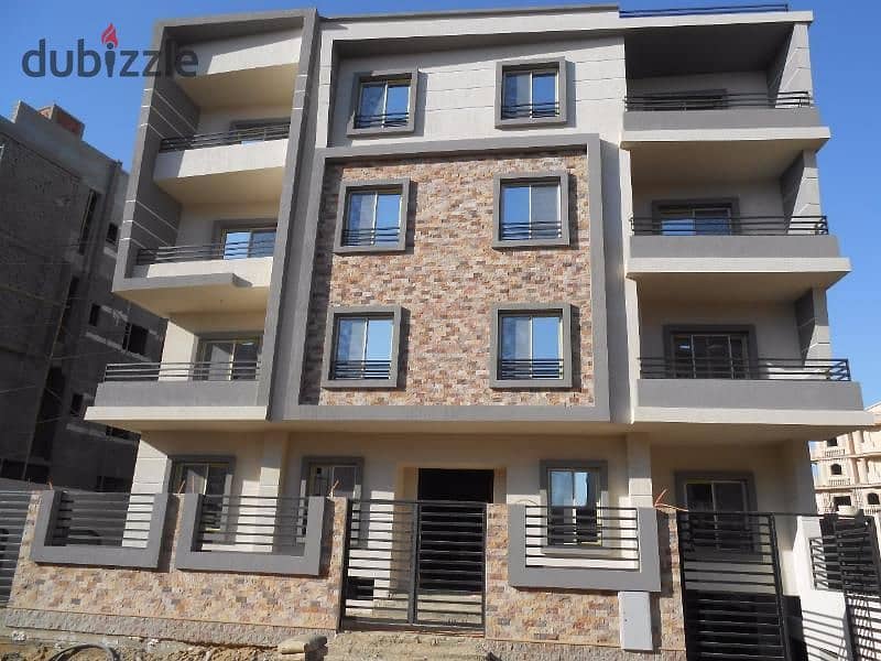 Apartment for sale ground 192 m with garden and private entrance special location 30% down payment & installments over 50 m new cairo 10