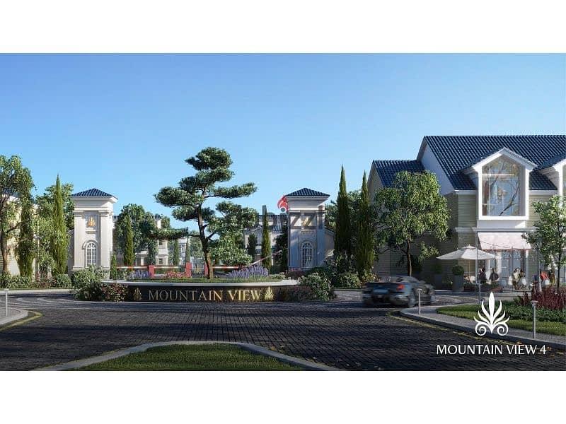 اي فيلا جاردن لوكيشن مميز للبيع في ماونتن فيو 1.1 التجمع الخامس  I villa with prime location for sale in mountain view 1.1  new cairo 3