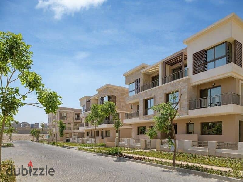 With a 5% down payment, an apartment in a garden in Sarai Compound 42% cash discount and cash price installment over the longest payment plan 0