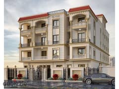 Own your apartment 205 meters, first floor, front floor, 29 % down payment and 50 months installments, First District, Beit Al Watan, Fifth Settlement