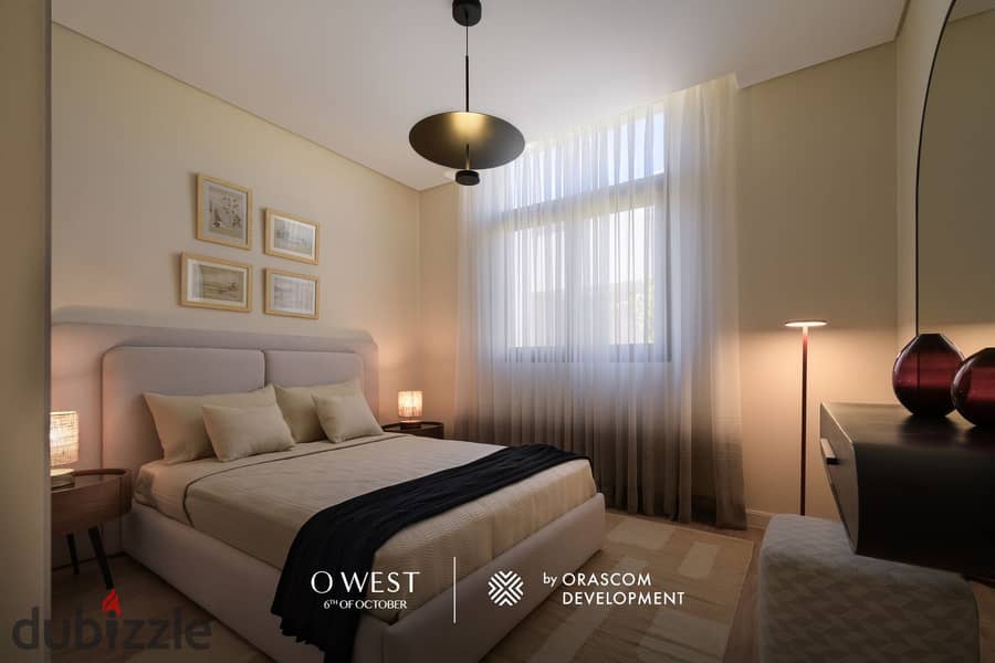 apartment for sale in O west best price ever installments 6