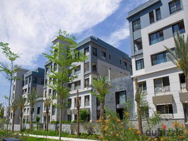 With a 5% down payment, I own an apartment with a garden in the heart of Golden Square in the Trio Gardens Compound, with a 40% cash discount 5