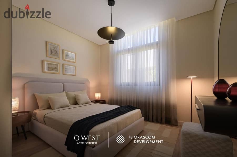 apartment for sale in O west best price ever installments 10