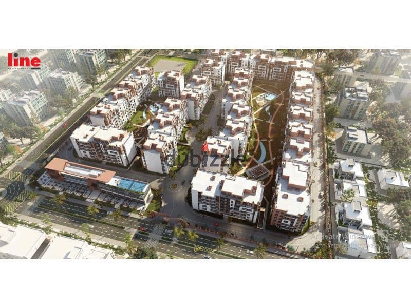 Apartment with 190k dp -mins from hyper one zayed compound elysium 4