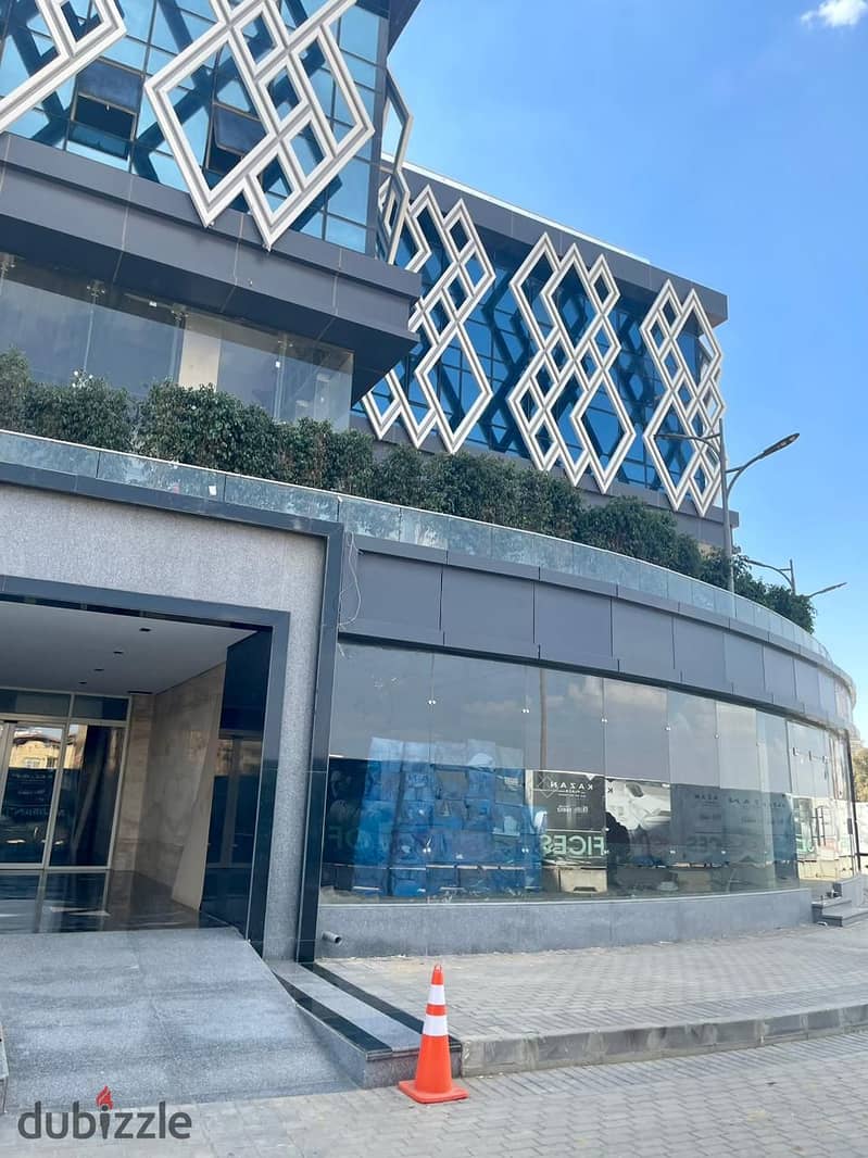 Administrative office 275 m for sale in Kazan Mall, immediate delivery, behind Mall of Arabia, 6th of October 3