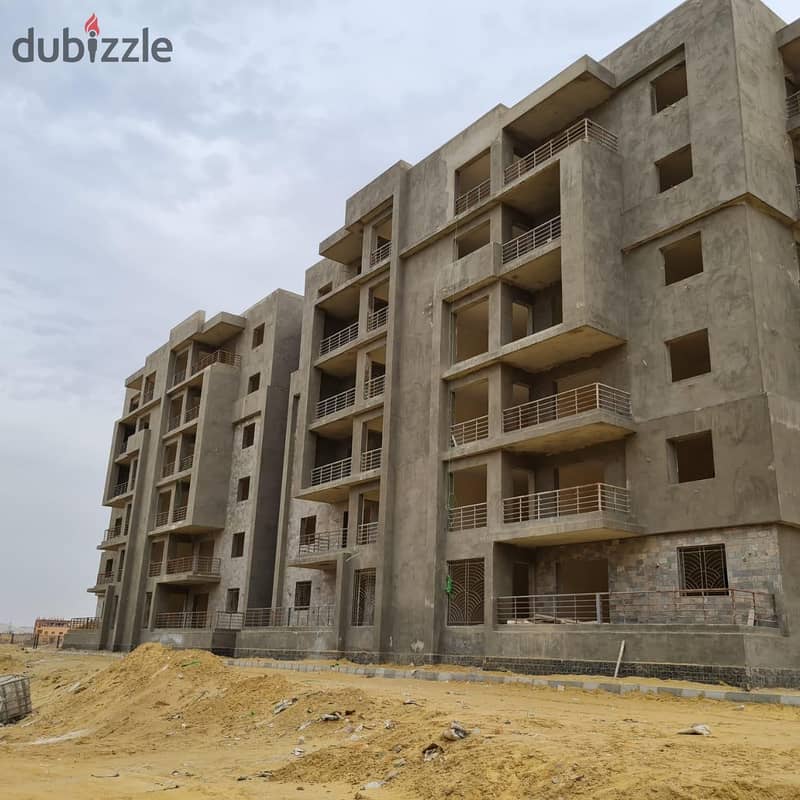 For sale, a fully finished penthouse, installments, 15% down payment, one year delivery, Bliss Gate, next to Cairo Gate, Zayed 4