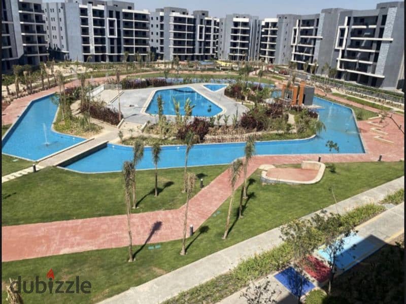 With only 10% down payment, a 3-bedroom apartment with Ready To Move  in Sun Capital Compound in the heart of October | View on the landscape 10