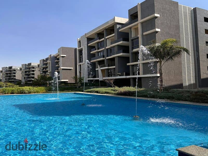 With only 10% down payment, a 3-bedroom apartment with Ready To Move  in Sun Capital Compound in the heart of October | View on the landscape 2