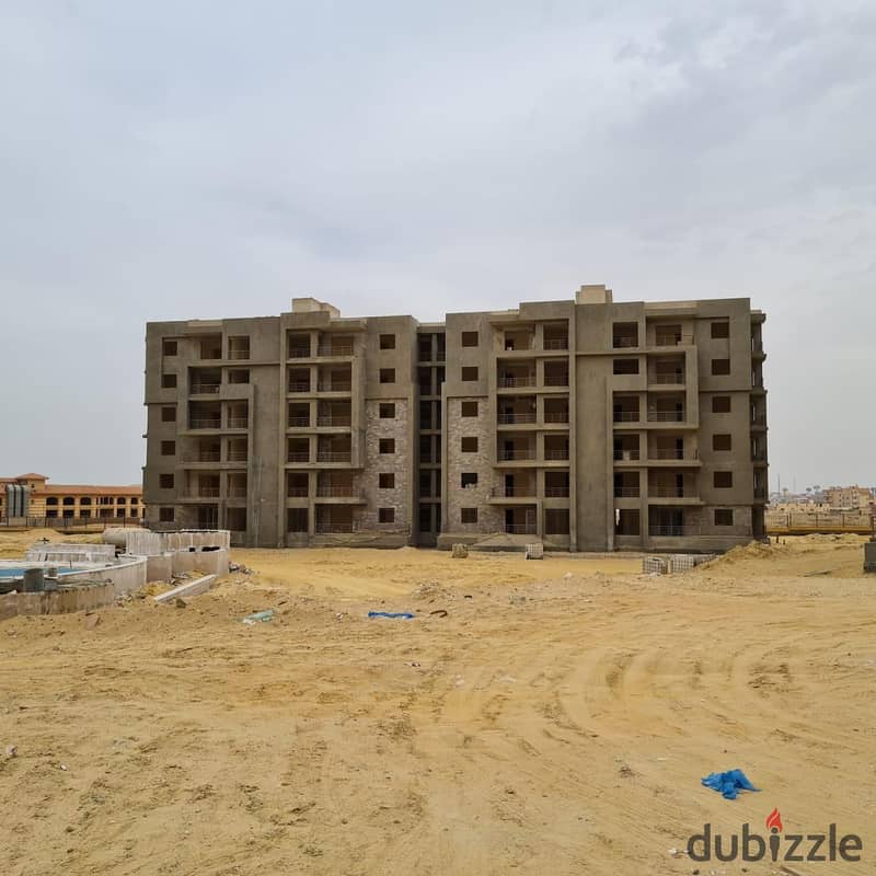 For sale, a fully finished penthouse, installments, 15% down payment, one year delivery, Bliss Gate, next to Cairo Gate, Zayed 6