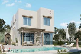 Book the price of a Launch chalet with roof  in Hacienda Waters Palm Hills | Equal installments over 10 years - Prime Location 0