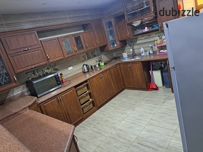 Fully furnished apartment for sale in October 6, 6th Touristic City In front of Mall of Arabia 2